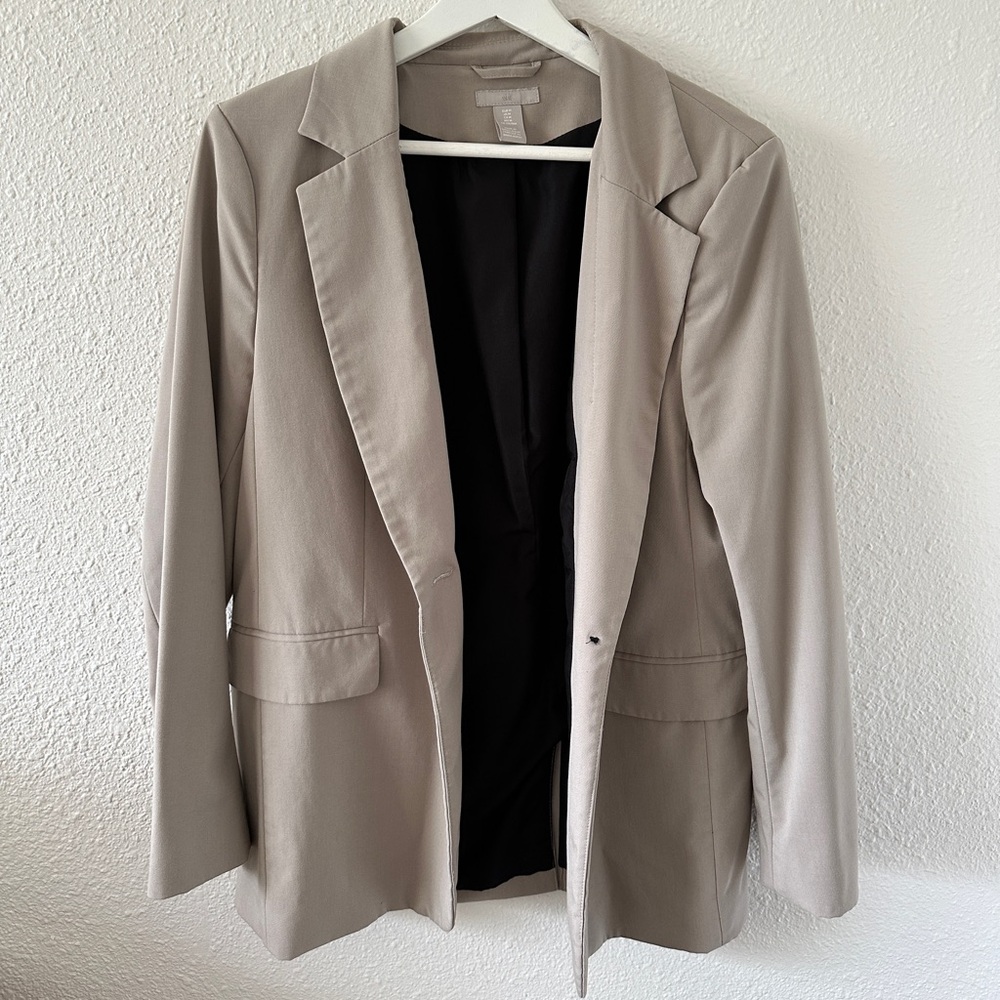 Beige blazer HM, size M